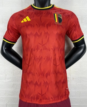 2025 26 Belgium home player version soccer jersey